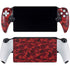 Red Street Camo PlayStation PS5 Skins